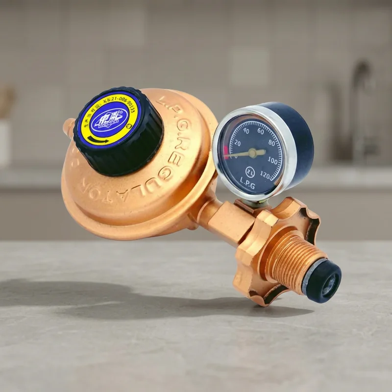 Détendeur de gaz avec manomètre
